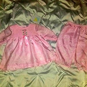 NWT Le Top Baby Baby Dress w/ Matching Pants